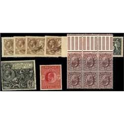 KING GEORGE V, UNUSED, USED