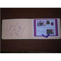Autograph Book including Auther Askey, Richard Attenborough, ect