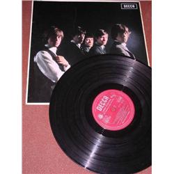 The Rolling Stones LP 2nd press Decca Lk 4605 with label and sleeve listing Mono sleeve vg++ disc vg