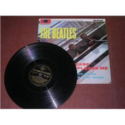 The Beatles Please Please Me LP Record PMC 1202 Mono Black & Gold Label Ist pressing with Dick James