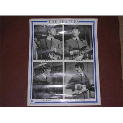 Beatles A Hard Days Night poster by T.W.P London, copyright J.K.S .