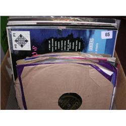 Small collection of 78s and LP Records