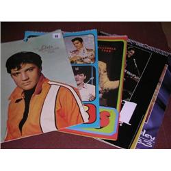 6 Elvis Presley calendars 1978 to 1983.