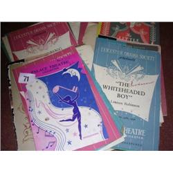 Approx 25 old theatre progammes