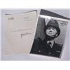 Image 1 : Signed photograph of Jack Warner together with a letter