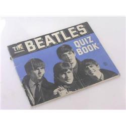 Beatles 1960's Quiz book unused Good condition cover fair