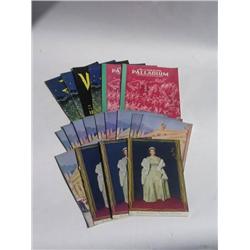 Collection of 19 1950’s London Palladium Programmes featuring American Singers inc Frankie Lymon, Jo