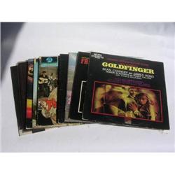 Collection of 65 Vinyl LP Records & 12” Singles inc Sex Pistols, Led Zeppelin, Queen, James Bond Sou