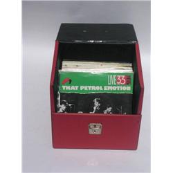 Small collection of Punk Singles Records, Sex Pistols, Death Cult etc