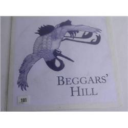Beggars Hill rare private pressing Folk with (hand made later private sleeve) vg++\vg++