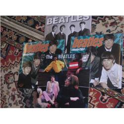 The Beatles four calendars from the 2000's as new