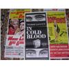 Image 1 : Collection of 13 various Film Posters most VG-EX inc Justine, The Comedians, In Cold Blood, Where Lo