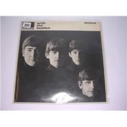 The Beatles rare Decca contract pressing LP  With The Beatles  PMC1206 Mono second pressing, VG+/VG+