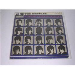 The Beatles "A Hard Days Night" LP Record stereo PCS 3058 1st pressing vg+\vg+