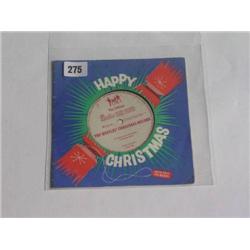 The Beatles 'Christmas Record '1st Xmas flexi disc LYN 757 in an unusual EMI Happy Christmas record 