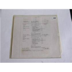 Alice Cooper 'Billion Dollar Babies' LP Record Test Pressing plain white label Cat. No. K 56013 ex