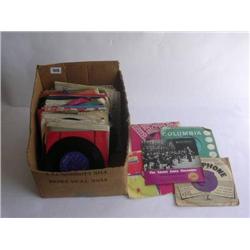 Mixed box of Record Singles, various artists