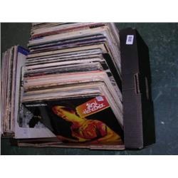 Quantity of 50+ LP Records to include rock and folk