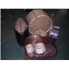 Image 1 : 1940's Showband folding drum kit, base, snare etc