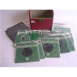 The Beatles collection of twenty five Record Singles in company sleeves, mostly 1st pressings on Par