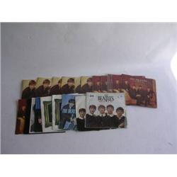 The Beatles nineteen re-issue picture sleeve Single Records in various condition