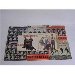 The Beatles eight EP Records to include 1st pressing and re-issues  Twist and Shout   Beatles Hits  