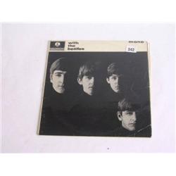 The Beatles rare Decca pressing "With The Beatles" PMC 1206 mono 1st press vg\vg+