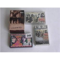 The Beatles "Only the Beatles" cassette tape rare Heineken promotion plus "Beatles Live At The BBC" 