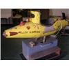 Image 1 : The Beatles "Yellow Submarine" electric fairground ride, in working order but in need of restoration
