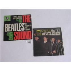 The Beatles original yellow submarine Corgi toy plus two other items