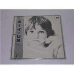 Rare Japanese withdrawn U2 "Boy" LP Island ILS-81395 with Obi & insert, Sleeve & disc EX+