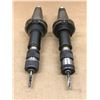 Image 1 : (2) UNIVERSAL ENG. CAT 40 TOOL HOLDER W/ BILZ WES 1 QUICK CONNECT