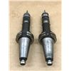 Image 4 : (2) UNIVERSAL ENG. CAT 40 TOOL HOLDER W/ BILZ WES 1 QUICK CONNECT