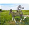 Image 1 : Horse made from Horseshoes