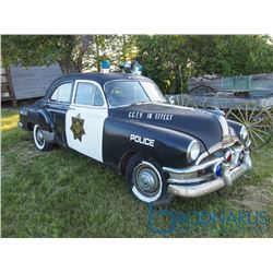 1950's Pontiac 4 Door Police Car