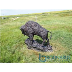 Bison Statue