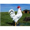 Image 2 : White Rooster Statue