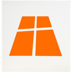 Ronald Davis, Trapezoid C, Silkscreen
