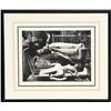 Image 1 : Robert Riggs, Children's Ward, Lithograph