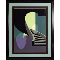 Clarence Holbrook Carter, The Staircase, Acrylic Painting