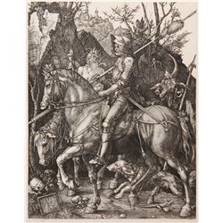 Albrecht Dürer, Knight, Death, and the Devil, Heliogravure