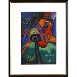 Alexander Raymond Katz, Worlds Fair Book of the Fair, Pastel Drawing