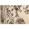 Image 4 : Marc Chagall, Self Portrait at the Window, Lithograph