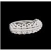 Image 1 : 0.23 ctw Diamond Ring - 14KT White Gold