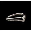 Image 1 : 0.13 ctw Diamond Ring - 14KT White Gold