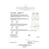 Image 3 : 1.23 ctw Diamond Dangle Earrings - 14KT White Gold