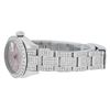 Image 8 : Rolex Ladies Stainless Steel Pink 5 ctw Diamond Datejust Wristwatch With Rolex B
