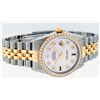 Image 3 : Rolex Mens 2 Tone 14K Mother Of Pearl Diamond 36MM Datejust Wristwatch