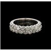 Image 2 : 14KT White Gold 1.76 ctw Diamond Ring