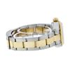 Image 6 : Rolex Ladies Quickset 2 Tone 18K Cream Diamond Datejust Oyster Band Wristwatch W